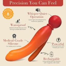 Load image into Gallery viewer, mylo-3-in-1-body-wand-massager-fire
