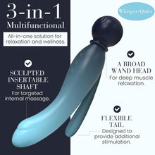 Load image into Gallery viewer, mylo-3-in-1-body-wand-massager-water

