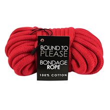 Load image into Gallery viewer, bound-to-please-bondage-rope-red
