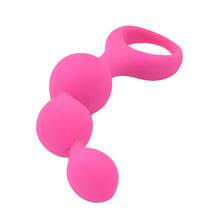 Load image into Gallery viewer, loving-joy-triple-ripple-anal-beads-pink
