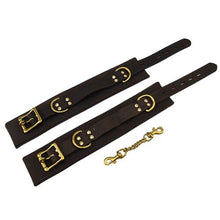 Load image into Gallery viewer, bound-nubuck-leather-ankle-restraints
