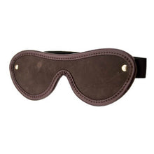 Load image into Gallery viewer, bound-nubuck-leather-blindfold
