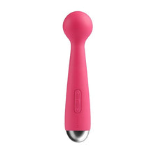 Load image into Gallery viewer, svakom-emma-mini-100-waterproof-wand-massager-vibe-red
