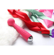 Load image into Gallery viewer, svakom-emma-mini-100-waterproof-wand-massager-vibe-red
