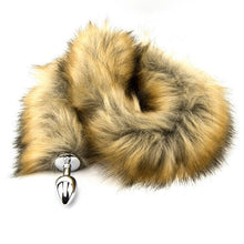 Load image into Gallery viewer, furry-fantasy-red-fox-tail
