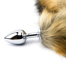 Load image into Gallery viewer, furry-fantasy-red-fox-tail

