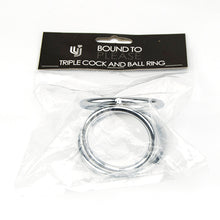 Load image into Gallery viewer, bound-to-please-triple-cock-and-ball-ring
