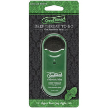 Load image into Gallery viewer, doc-johnson-goodhead-to-go-deep-throat-spray-mystical-mint
