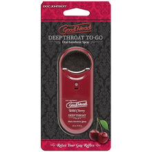Load image into Gallery viewer, doc-johnson-goodhead-to-go-deep-throat-spray-wild-cherry
