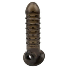 Load image into Gallery viewer, loving-joy-boss-textured-penis-sleeve-with-ball-loop
