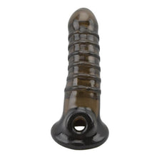 Load image into Gallery viewer, loving-joy-boss-textured-penis-sleeve-with-ball-loop
