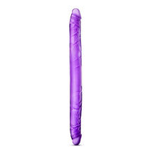 Load image into Gallery viewer, double-dildo-16-inch-purple
