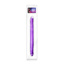 Load image into Gallery viewer, double-dildo-16-inch-purple
