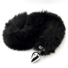 Load image into Gallery viewer, furry-fantasy-black-panther-tail-butt-plug
