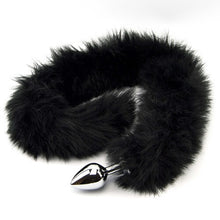 Load image into Gallery viewer, furry-fantasy-black-panther-tail-butt-plug
