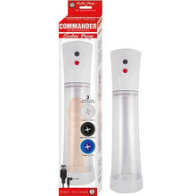 Load image into Gallery viewer, commander-usb-rechargeable-high-vacuum-electric-penis-pump
