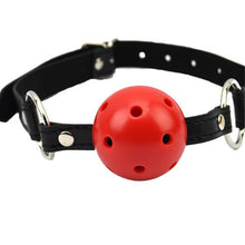 Load image into Gallery viewer, bound-to-please-breathable-ball-gag-red

