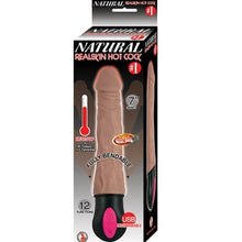 Load image into Gallery viewer, realistic-warming-7-inch-vibrating-dildo
