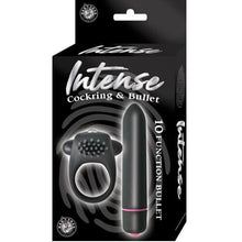 Load image into Gallery viewer, vibrating-cockring-and-10-function-bullet-couples-kit
