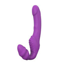 Load image into Gallery viewer, rechargeable-silicone-strapless-vibrating-dildo
