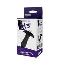 Load image into Gallery viewer, diamond-textured-silicone-anal-vibrator

