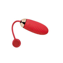 Load image into Gallery viewer, svakom-ella-app-controlled-silicone-vibrating-egg-red
