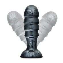 Load image into Gallery viewer, jet-bruiser-large-ridged-butt-plug-7-5-inches
