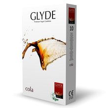 Load image into Gallery viewer, glyde-ultra-cola-flavour-vegan-condoms-10-pack
