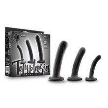 Load image into Gallery viewer, twist-silicone-dildo-with-suction-cup-set-of-three
