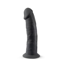 Load image into Gallery viewer, 7-5-inch-realistic-silicone-dual-density-dildo-with-suction-cup-black
