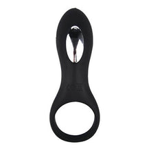 Load image into Gallery viewer, loving-joy-rechargeable-silicone-vibrating-cock-ring
