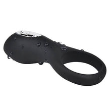 Load image into Gallery viewer, loving-joy-rechargeable-silicone-vibrating-cock-ring
