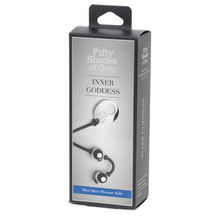 Load image into Gallery viewer, fifty-shades-of-grey-inner-goddess-mini-silver-pleasure-balls-85g
