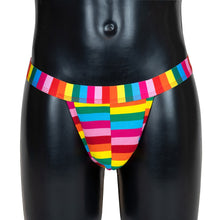 Load image into Gallery viewer, rainbow-men-s-thong

