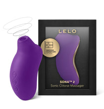 Load image into Gallery viewer, lelo-sona-2-sonic-clitoral-massager-purple
