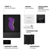 Load image into Gallery viewer, lelo-sona-2-sonic-clitoral-massager-purple
