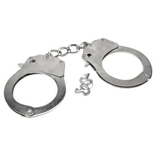 Load image into Gallery viewer, bound-to-please-metal-handcuffs
