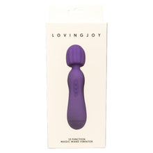 Load image into Gallery viewer, loving-joy-10-function-magic-wand-vibrator-purple
