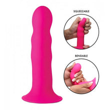 Load image into Gallery viewer, cushioned-core-suction-cup-silicone-dildo-6-5-inch
