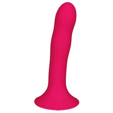 Load image into Gallery viewer, cushioned-core-suction-cup-slim-silicone-dildo-6-8-inch
