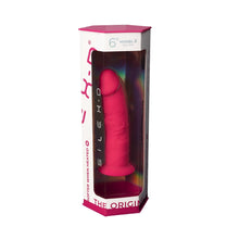 Load image into Gallery viewer, 6-inch-realistic-silicone-dual-density-dildo-with-suction-cup-pink
