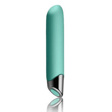 Load image into Gallery viewer, rocks-off-chaiamo-10-function-rechargeable-classic-vibrator-teal-blue
