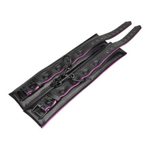 Load image into Gallery viewer, bound-to-please-pink-black-ankle-cuffs

