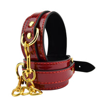 Load image into Gallery viewer, bound-to-please-red-ankle-cuffs
