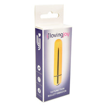 Load image into Gallery viewer, loving-joy-10-function-gold-bullet-vibrator
