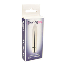 Load image into Gallery viewer, loving-joy-single-speed-silver-bullet-vibrator
