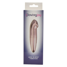 Load image into Gallery viewer, loving-joy-mini-g-spot-vibrator-rose-gold
