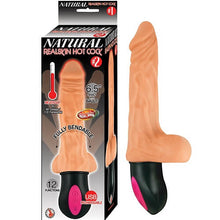 Load image into Gallery viewer, realistic-warming-6-5-inch-vibrating-dildo-with-balls-flesh
