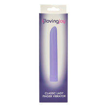 Load image into Gallery viewer, loving-joy-classic-lady-finger-vibrator-purple
