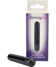 Load image into Gallery viewer, loving-joy-10-function-obsidian-bullet-vibrator
